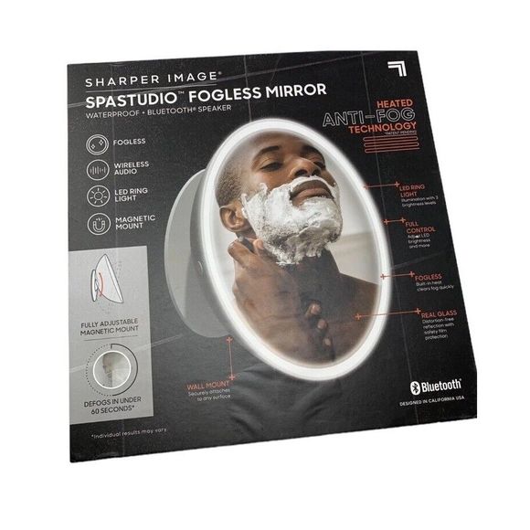 Sharper Image Bath Sharper Image Spastudio Led Fogless Shower